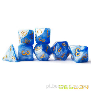 Bescon Testing Nebula Magical Stone Dice Set